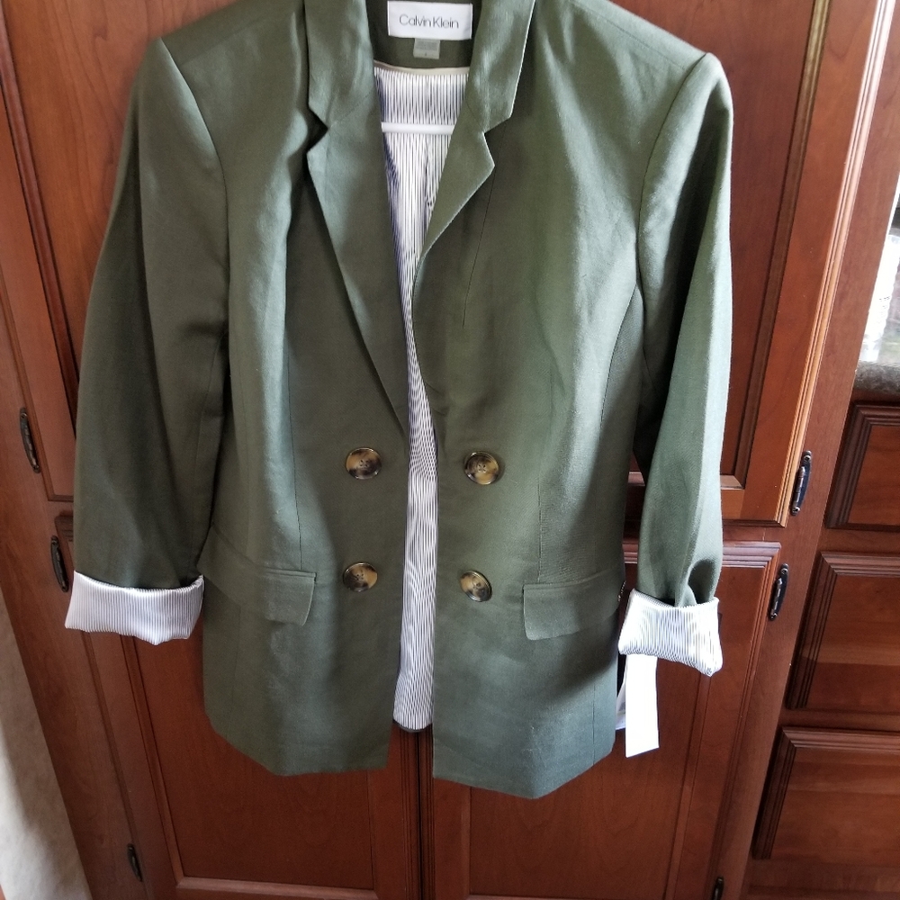NWT CALVIN KLEIN BLAZER